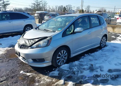 2012 Honda Fit Sport from USA, damaged, VIN JHMGE8H54CC018291